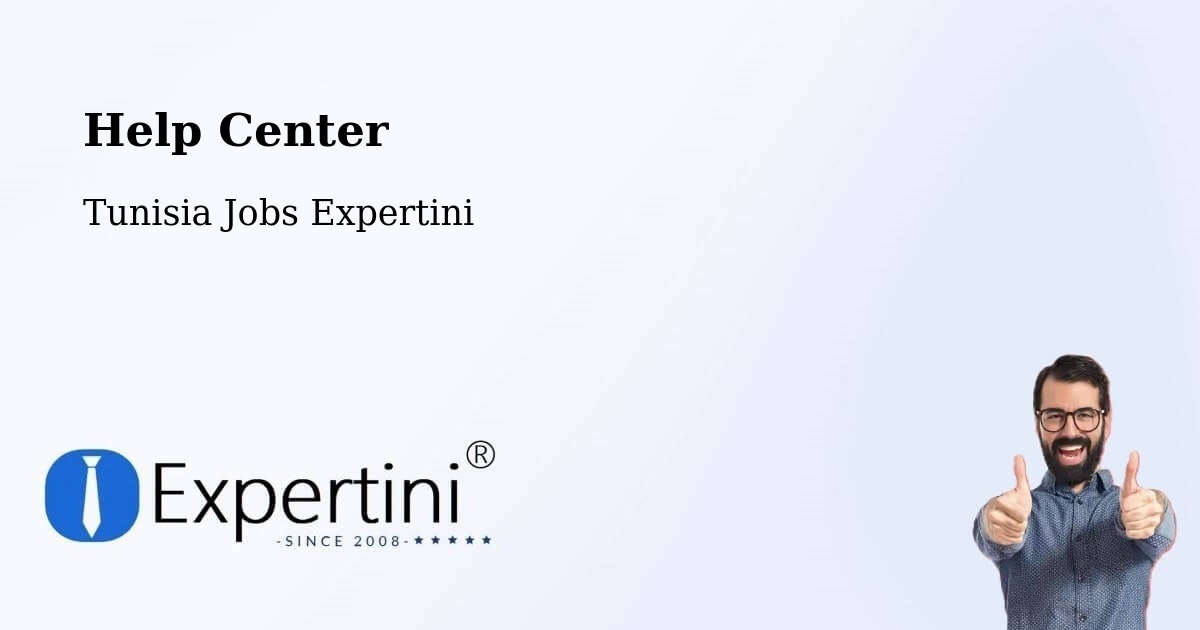 Help Center – Ben Arous - Tunisia Jobs Expertini